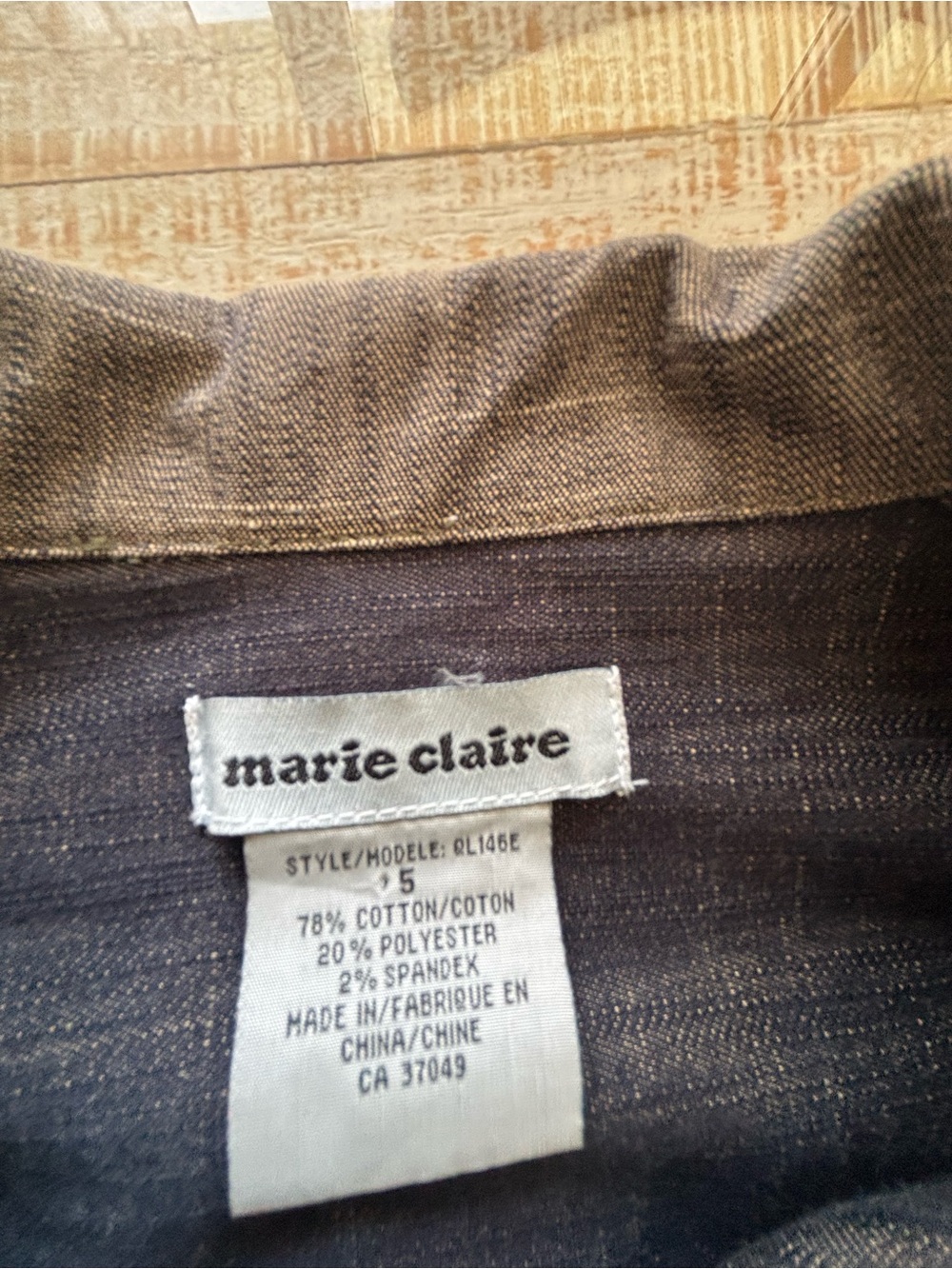 Jean Jacket-Blazer Style - Picture 3 of 7